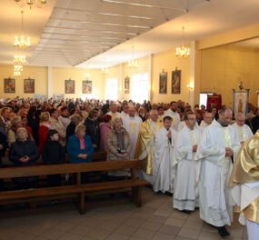 Msza św. odpustowa ku czci św. Franciszka w dniu 6.10.2019 i uroczystości jubileuszowe.