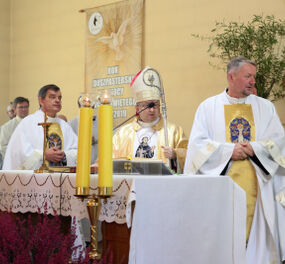 Msza św. odpustowa ku czci św. Franciszka w dniu 6.10.2019 i uroczystości jubileuszowe.
