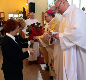 Msza św. odpustowa ku czci św. Franciszka w dniu 6.10.2019 i uroczystości jubileuszowe.