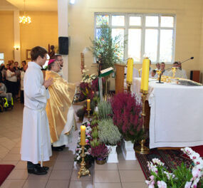 Msza św. odpustowa ku czci św. Franciszka w dniu 6.10.2019 i uroczystości jubileuszowe.